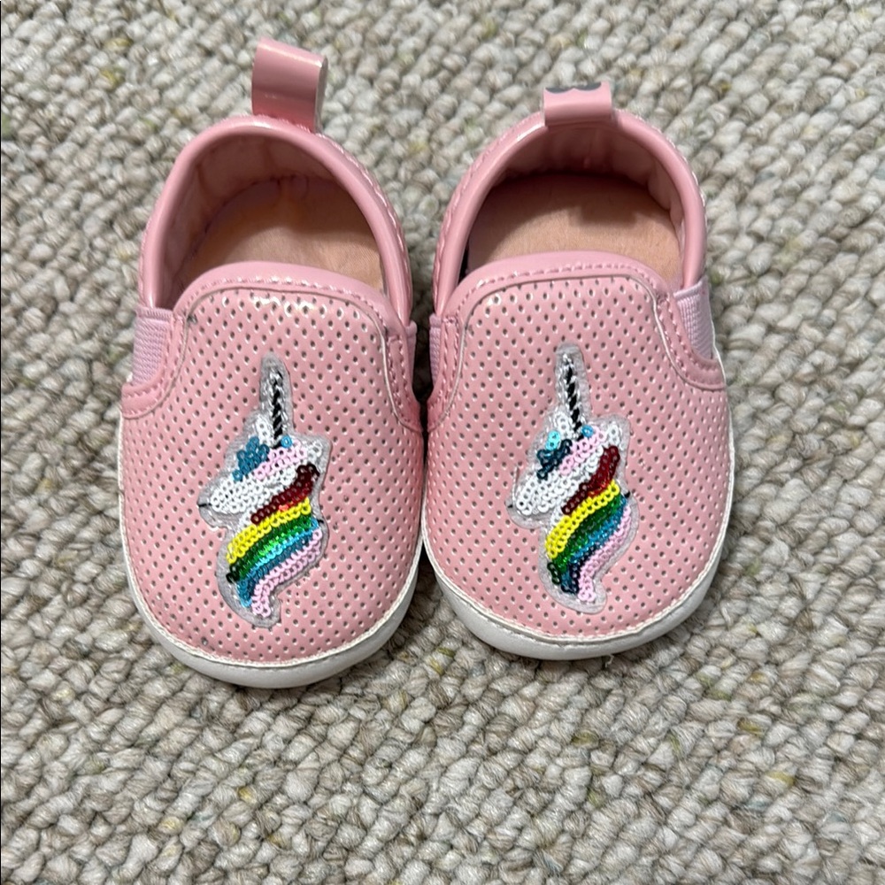 Pink Unicorn Kids Shoes